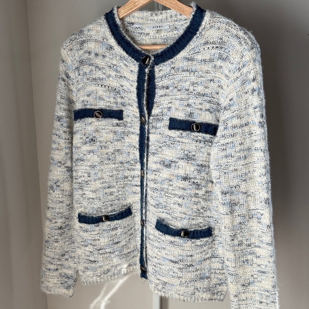 Sioni Women's cardigan Sweater Button Down